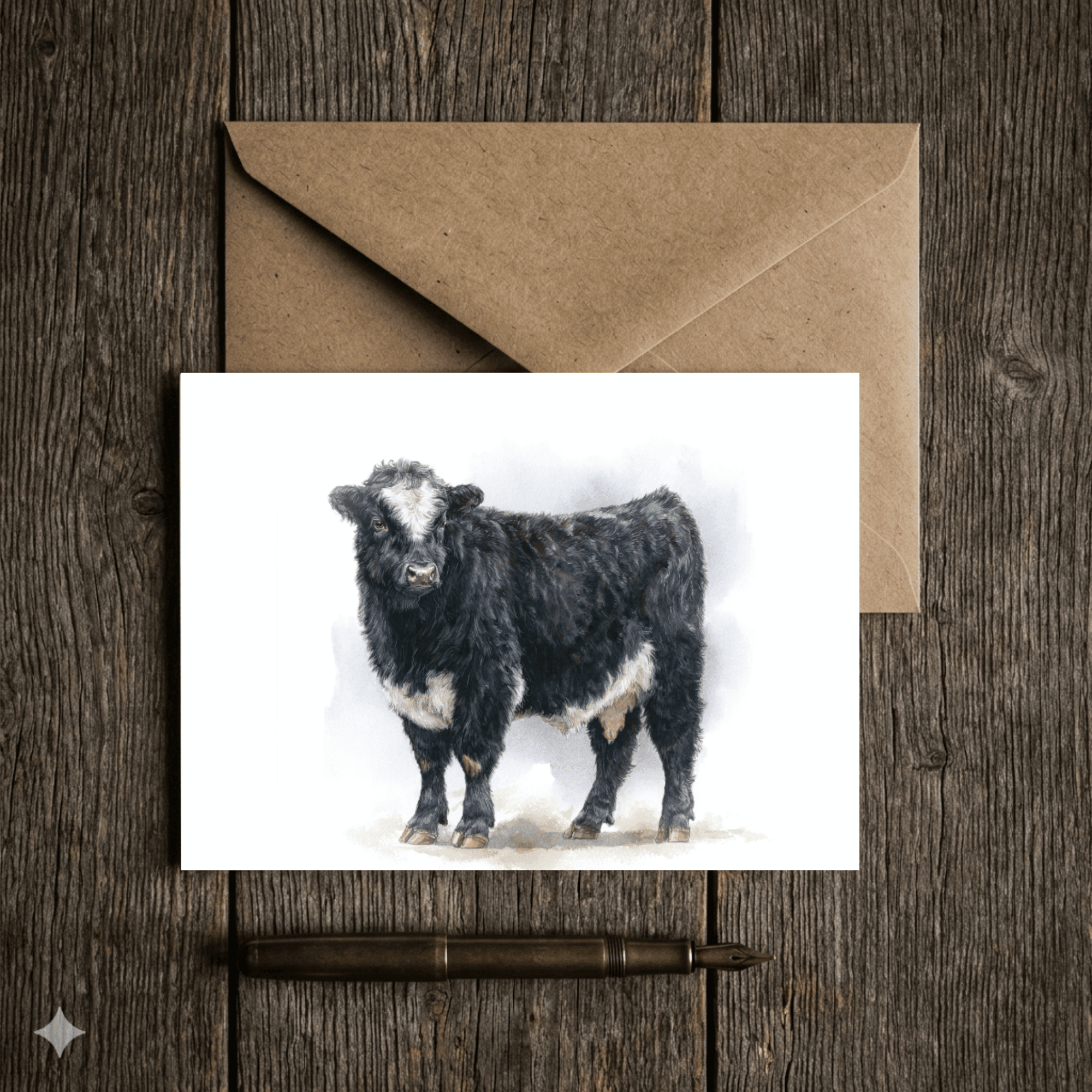 The Heritage Farmyard Blank Art Card Set (Pack of 5) - Willow and Wag