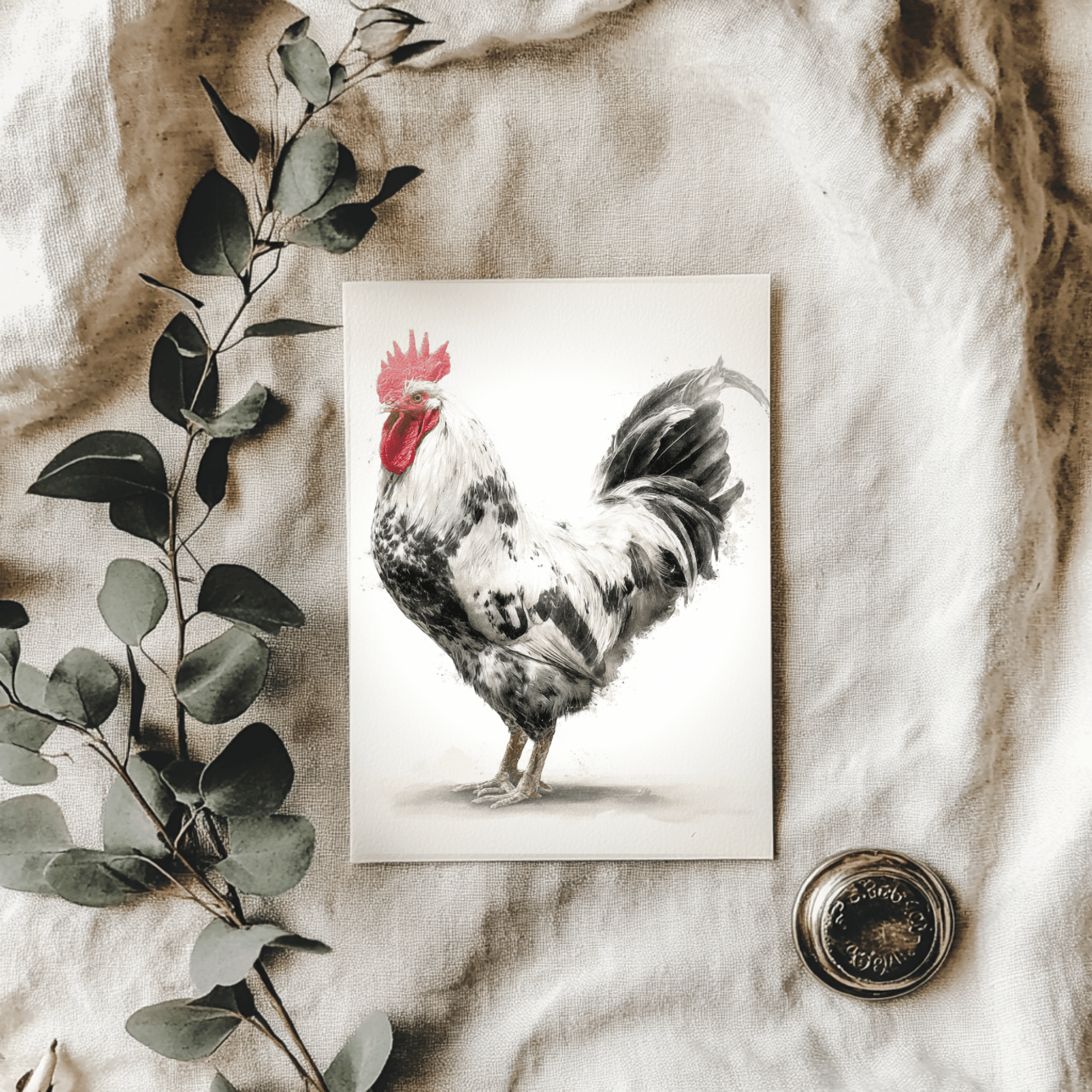 The Heritage Farmyard Blank Art Card Set (Pack of 5) - Willow and Wag
